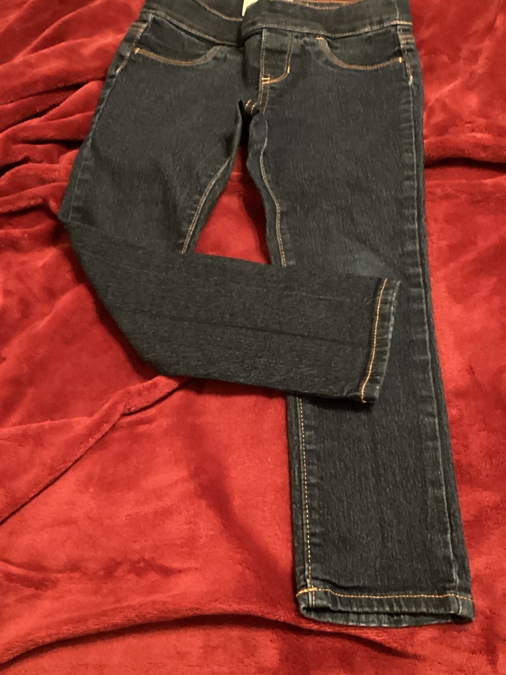 Old Navy Girls Dark Indigo Skinny Jeans